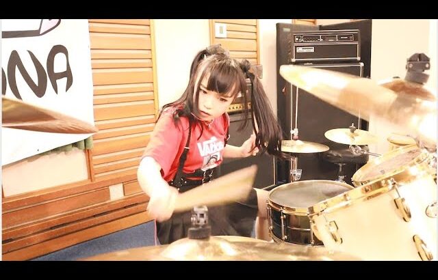【 JUNNA 】Through The Fire And Flames / DragonForce – Drum Cover