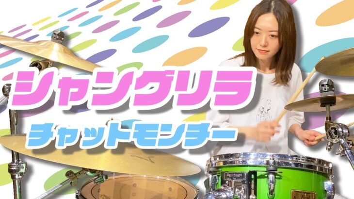 チャットモンチー – シャングリラ ドラム 叩いてみた / 働きマン ED / Drum cover