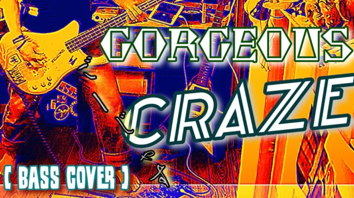 GORGEOUS / CRAZE (BASS COVER) 【叩いたり毟ったりの方向で】(ベース弾いてみた)