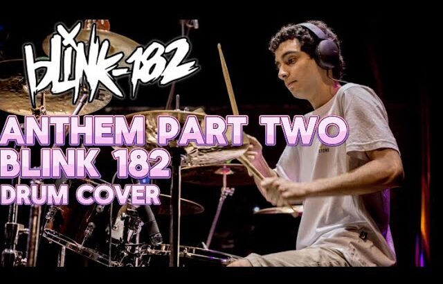 ANTHEM PART TWO- BLINK 182- Drum Cover por LUCAS -DRUMS SAMPLE DAY 17/12/23