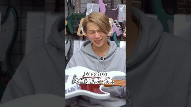【BacchusWJB 1DX】初心者向けベースのおすすめブランド #ベース