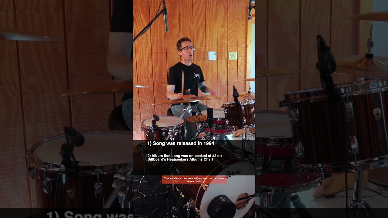 Can you guess this song based on the drum beat? Part 703 #drums #shorts #guessthesong #guessthetune