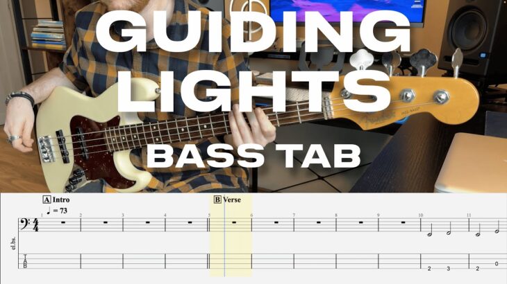 Ghost – Guiding Lights // Bass Cover // Play Along Tab and Notation