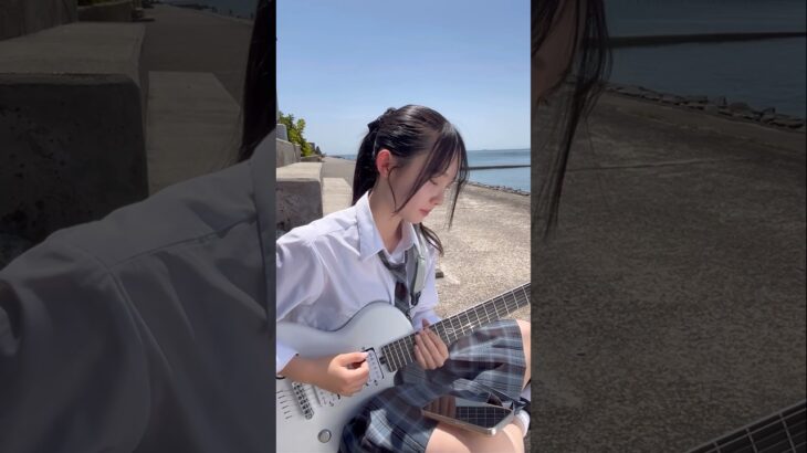 Nova GO SonicはBluetoothでスマホと繋げて、ギターのスピーカーから音楽を流しながら練習ができます✨️ #enyaguitars #enyamusic #novagosonic