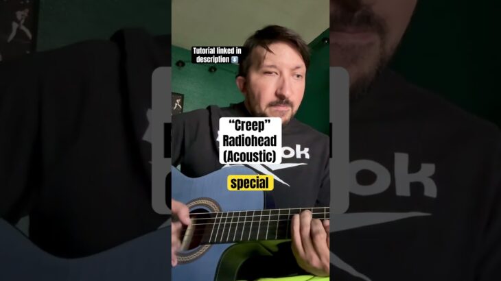 “Creep” – Radiohead (Acoustic Cover) #guitar #singer #acoustic #music #guitarlesson #music