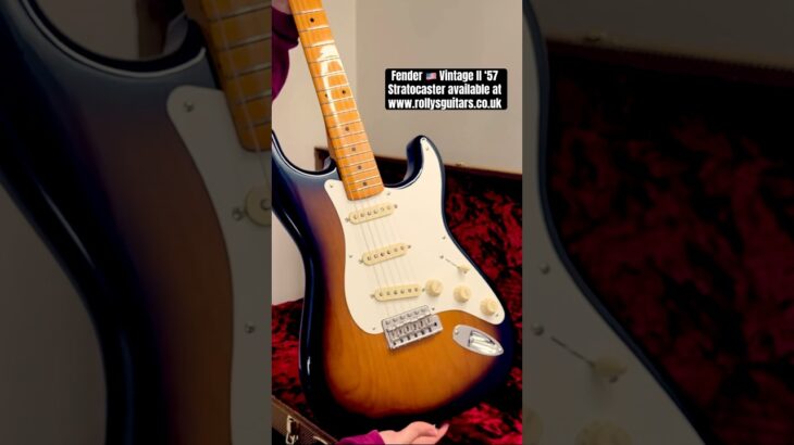 Fender 🇺🇸 Vintage II ‘57 Stratocaster available at www.rollysguitars.co.uk #fenderstratocaster