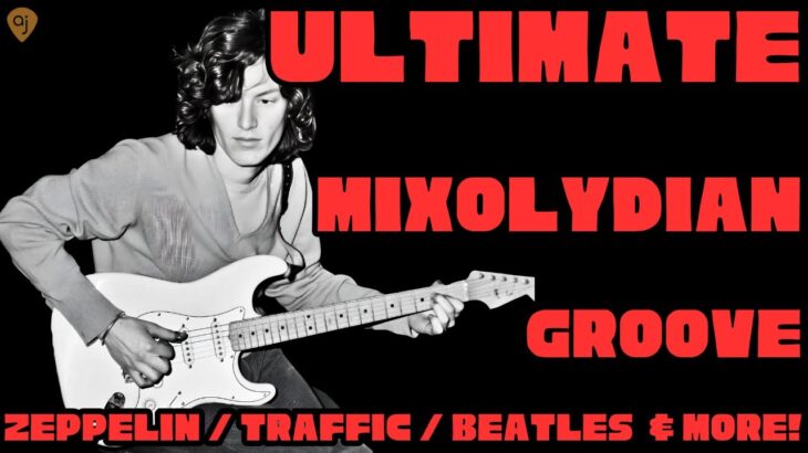 ULTIMATE MIXOLYDIAN JAM TRACK (ALL LIVE ) Guitar Backing Track (A Mixolydian)