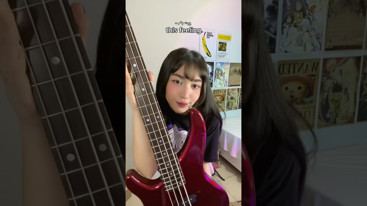 Unboxing meu novo baixo Yamaha #bass #bassguitar #guitar #bassplayer #femaleguitarist