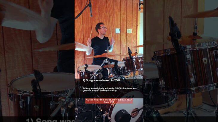 Can you guess this song based on the drum beat? Part 775 #drums #shorts #guessthesong #guessthetune