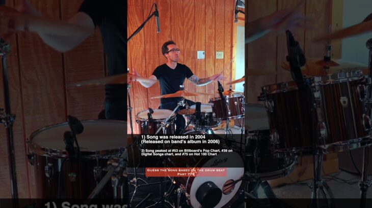 Can you guess this song based on the drum beat? Part 776 #drums #shorts #guessthesong #guessthetune