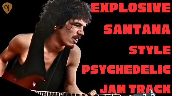 Explosive Latin Rock Jam Track – LIVE RECORDING | Guitar Backing Track (G Minor)