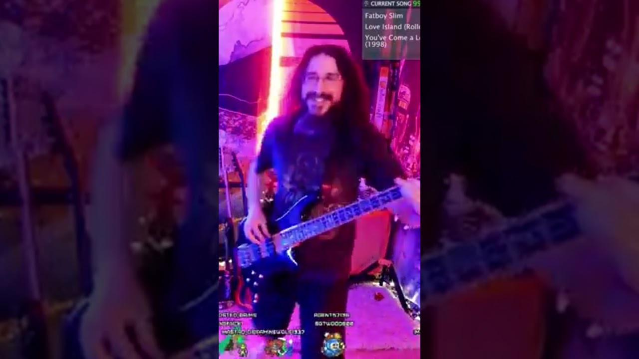 Fatboy Slim – Love Island (Rollcage) | First time on Bass! #shorts