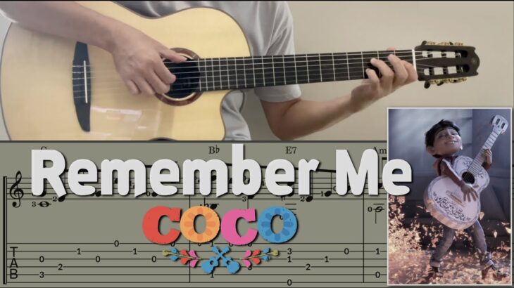 Remember Me / Coco (Guitar) [Notation + TAB]