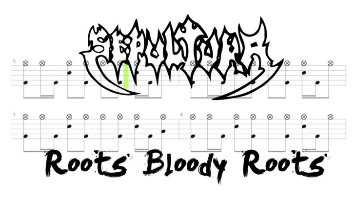 Sepultura – Roots Bloody Roots (🔴 Drum Notation | Tutorial) @chamisdrums Bass tabs on @ChamisBass