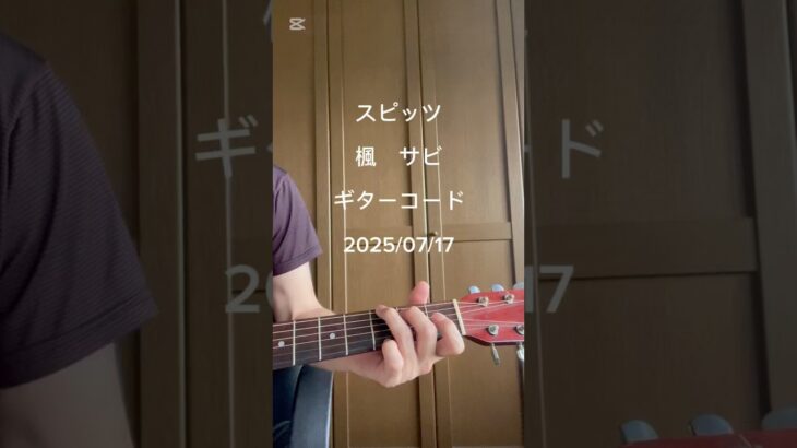 #スピッツ #楓 #ギターコード #ギター #ギター弾き語り #cover #ギター初心者 #ギター弾いてみた #ギターコード#アコギ初心者 #music #shorts