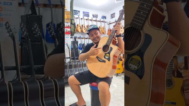 gitar original local sekarang itu ganas-ganas kualitasnya Bos #gitarakustik #guitar #gitarpemula