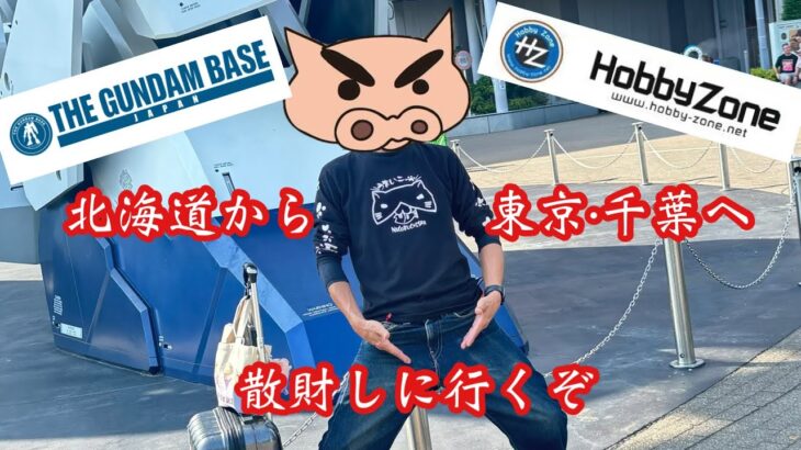ド素人が酔っ払いながら行く東京ガンダムベースと千葉ホビーゾーン