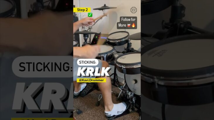 Best Drum Exercise 🥇 – Love it now 💙 #xavidrummer  #beat #drumlessons