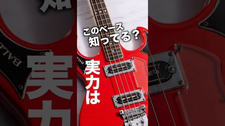 このベース知ってる？ -Burns / Baby Bison Bass