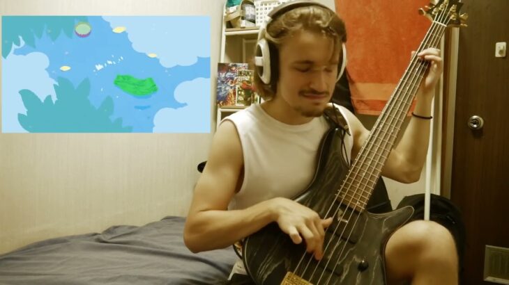 「Hello」CITY THE ANIMATION　Furui Riho ベース弾いてみた / Bass Cover