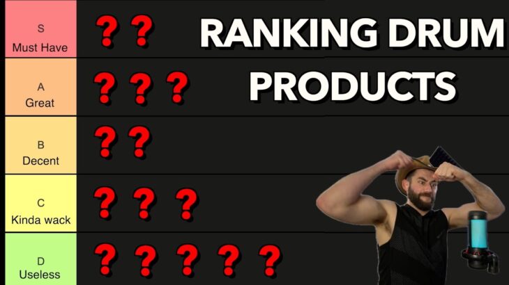 Ranking the BEST and WORST Drum Products!