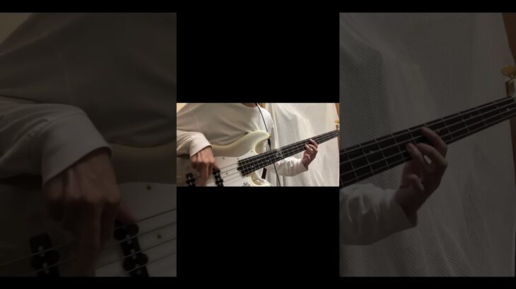 【BassCover】crossing field/LiSA【SAO OP1】 #shorts  #弾いてみた  #bass