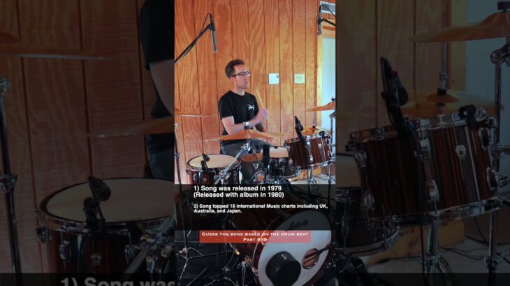 Can you guess this song based on the drum beat? Part 810 #drums #shorts #guessthesong #guessthetune