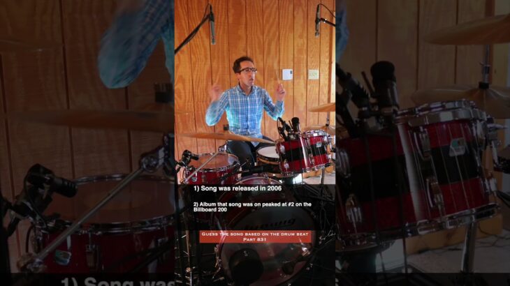 Can you guess this song based on the drum beat? Part 831 #drums #shorts #guessthesong #guessthetune