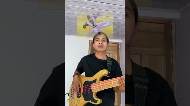 Cell vs Paikuhan electric bass 😱#musiclive #cover #musicos #newpost #dragonball #covers