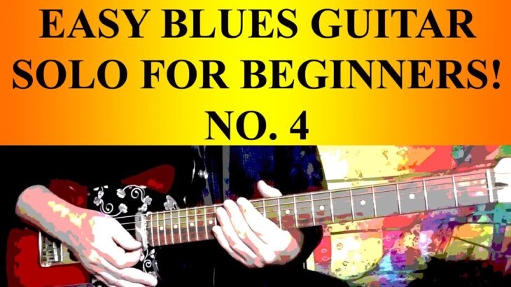 EASY BLUES GUITAR SOLO FOR BEGINNERS! NO. 4 #bluesguitarlesson #easybluesguitarsolo #bluessoloing