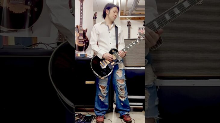 Epiphone Inspired by Gibson Custom Les Paul Custom #guitar #ギター #弾いてみた #ロック #ギター教室 #ギターレッスン #静岡