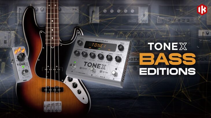 New TONEX Bass Editions – sought-after bass rigs and customized versions of TONEX pedals