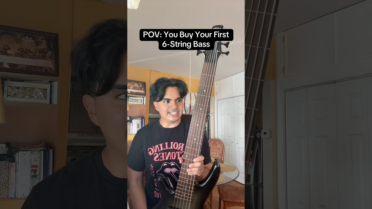 POV: You Buy Your First 6-String Bass