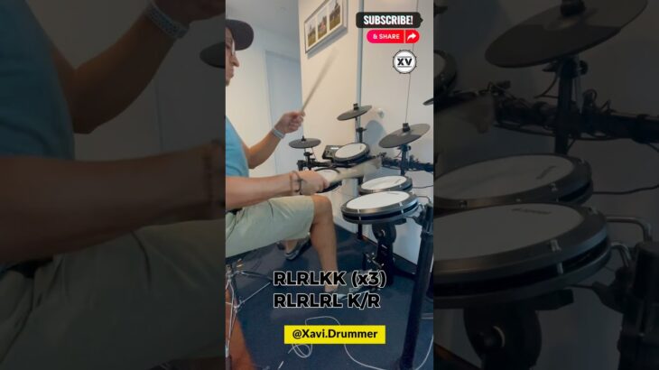 Powerful drum chop – Comment 🔟 will get a surprise! 🎁 #xavidrummer #drummer #Baterista