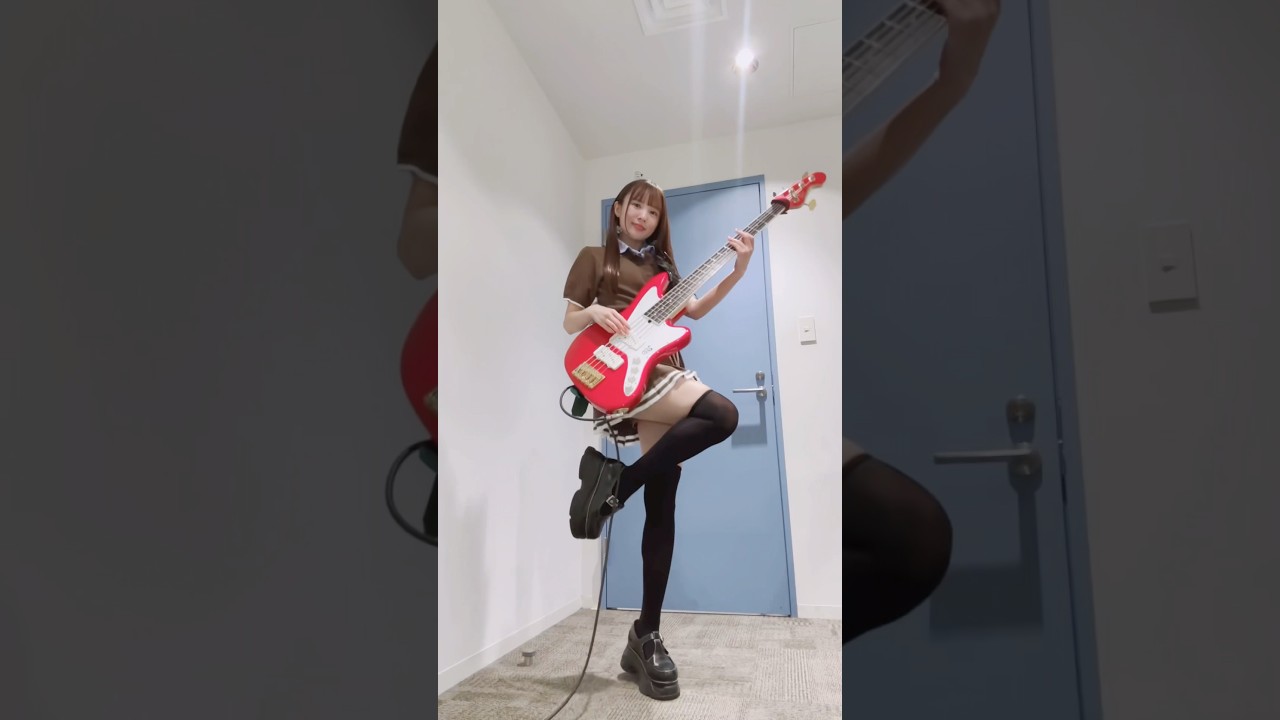 【Slap Bass】おじさん構文‼️弾いてみたよ😄💦-Bass cover- #shorts