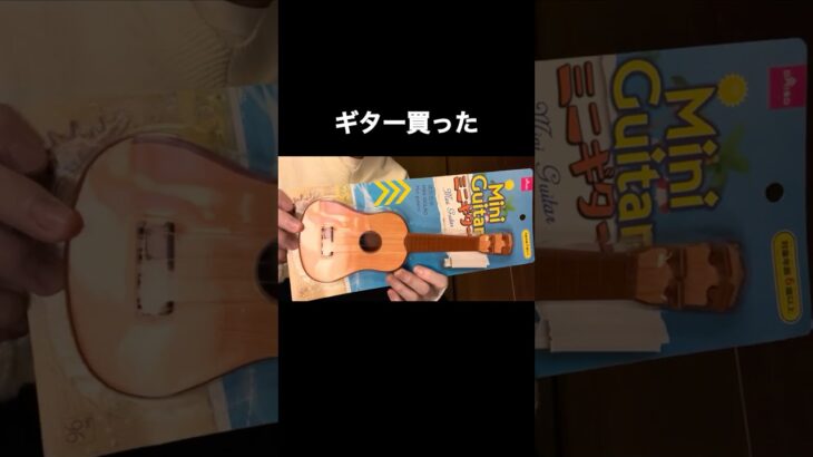ギター買った#ダイソーギター #ギター #100均 #ダイソー