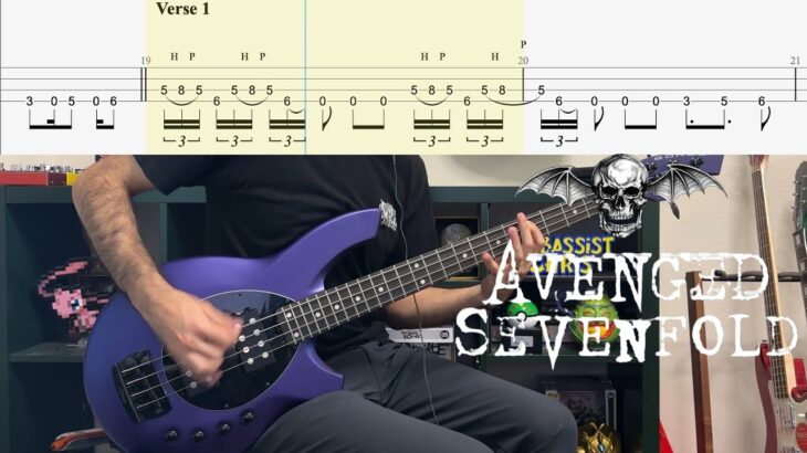 Avenged Sevenfold – Afterlife Bass Cover (With Tab)