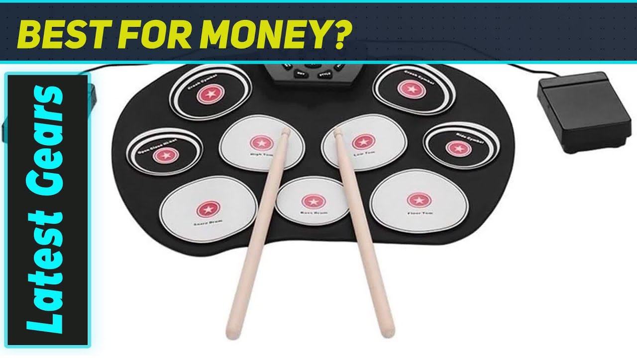 Best Electronic Drum Set Digital Roll Up Drum Kit: Portable Drumming Perfection!