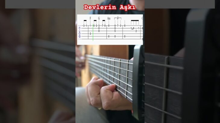 Cahit Berkay – Devlerin Aşkı Fingerstyle Guitar Cover + Free Tab / #guitar #guitarsolo #fingerstyle