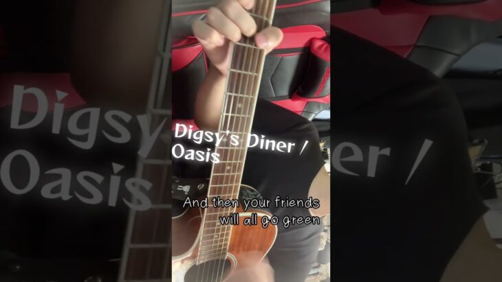 Digsy’s Diner / Oasis #弾き語り#cover #renge_ame #singtok #digsysdiner #Oasis #coversong #ギター #british