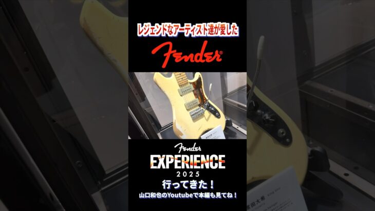 【本物】あの方々が実際に使った実機ギターを大公開！すんごいFenderさんのイベントに潜入してきた！ #ギター #guitar #kinggnu