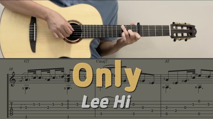 Only / Lee Hi (Guitar) [Notation + TAB]