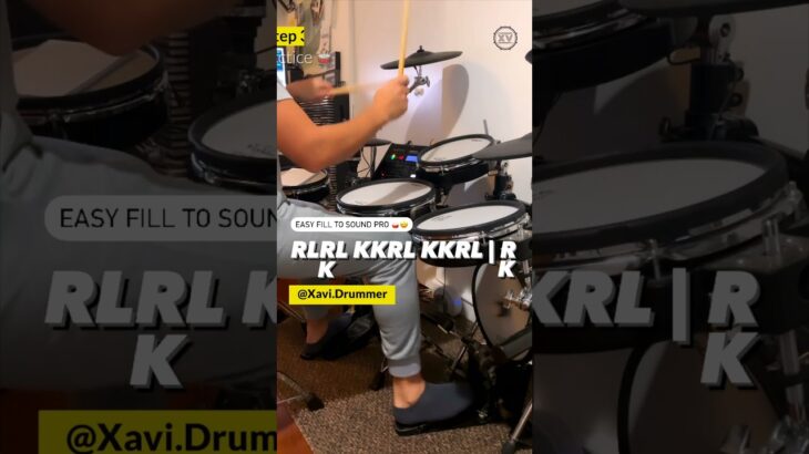 Pro Drum Chop – Can we get 1K Likes ❣️ #xavidrummer  #pocket  #drumsoutlet