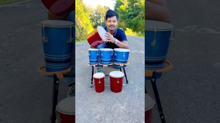 Red Vs Blue 2 sets Congo Drum unboxing🥁🤓
