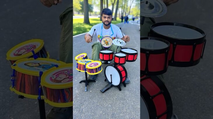 Single Drum kit vs Dui Set Groover 22 Drum unboxing and Testing