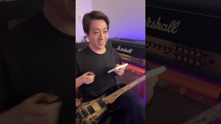 ヘッドレスギターに移行した時に感じる3つの違和感 #Shorts