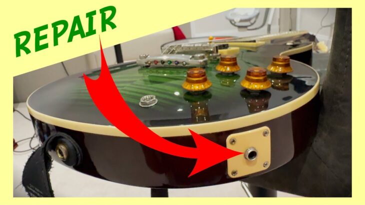 How To Repair: A Guitar Output/Input Jack 🎸 ➰