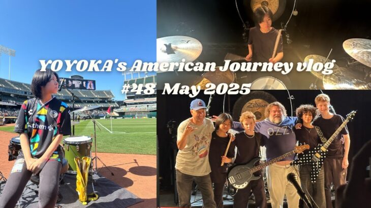 May 2025 Vlog: Directed by Tom Morello – Filming with Jack Black + Drum Solo at Oakland Coliseum!