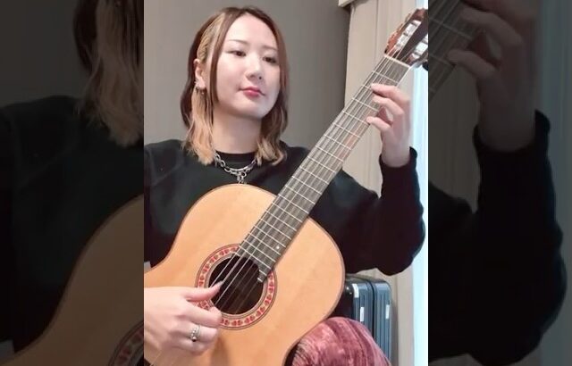 クラシックギターで弾く『ROSIER』もカッコいいのでは…！！🎸#LUNASEA 様 #Classicalguitar