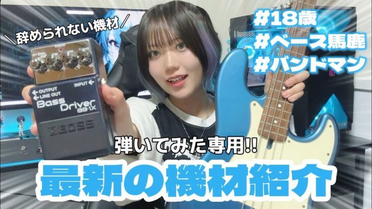 【機材紹介】最近の弾いてみた専用の音作り!!🎧🌐